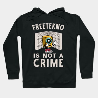 Soundsystem Free Tekno Is Not A Crime! Hoodie